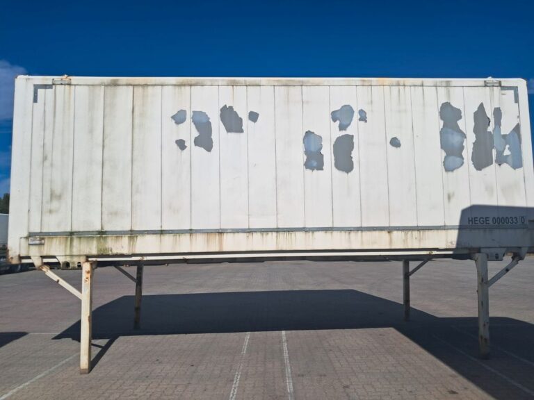 KRONE Anhänger Container Wechselbrücke Koffer 2007