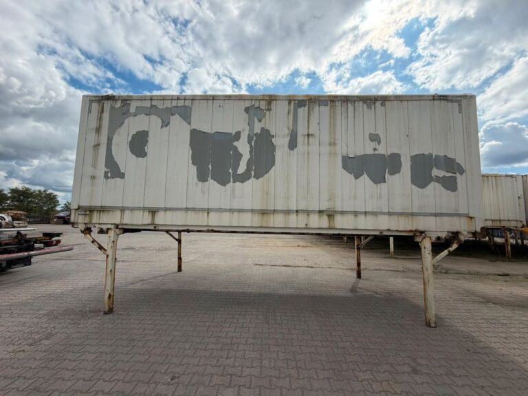 KRONE Anhänger Container Wechselbrücke Koffer 2007