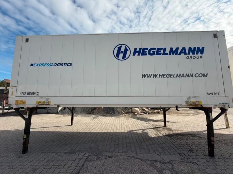 KRONE Anhänger Container Wechselbrücke Koffer 2020