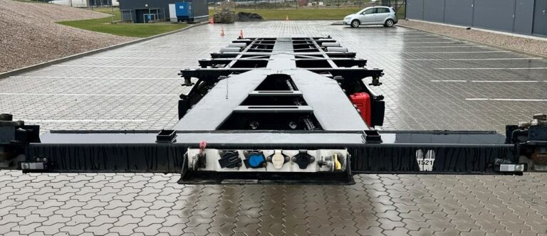 KRONE SDC 27 eLTU50 container chassis semi-trailer