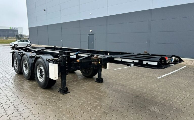 KRONE eL20 container chassis semi-trailer